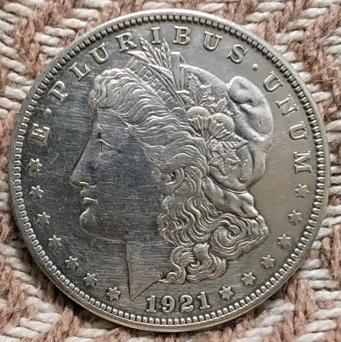 1921 P Morgan Silver Dollar XF .900 Silver