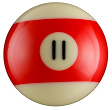 SRS #11 Replacement 2-1/4 Pool Ball (Stripe...