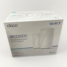 TP-Link Deco BE22000 Tri-Band Mesh Wi-Fi 7 System - White 2 Pack 