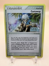 2006 Pokemon EX Crystal Guardians Castaway Reverse Holo #72/100