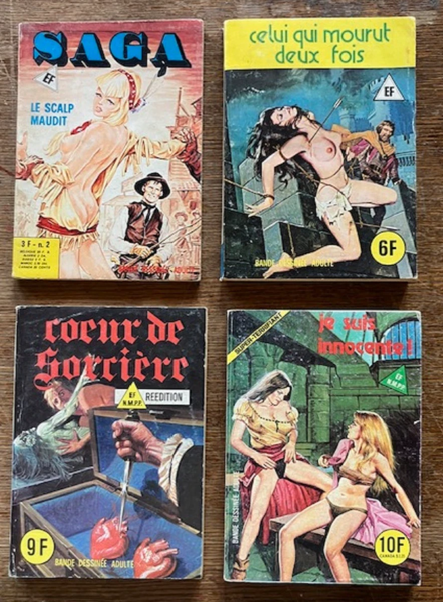 BD Elvifrance Série Jaune N°144 - Brûlante Haine - Pigi & Del Mestre, état Correct