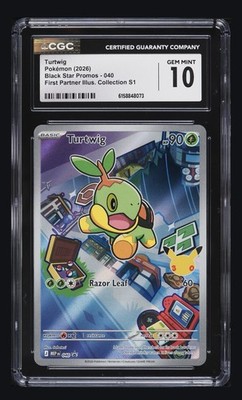Turtwig 040 Me: Mega Evolution Promo Holo