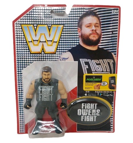 Mattel WWE Retro Series 4 Kevin Owens Wrestling Ac...