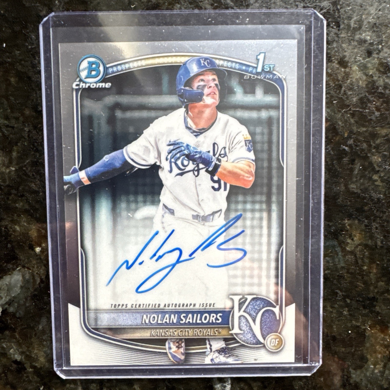 2025 Bowman Draft Chrome Prospect Auto Nolan Sailors #CPA-NSA Auto