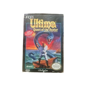 Ultima: Quest of the Avatar (Nintendo NES) in Box with Manual