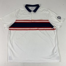Puma Volition America Polo Shirt Mens XL Whit...