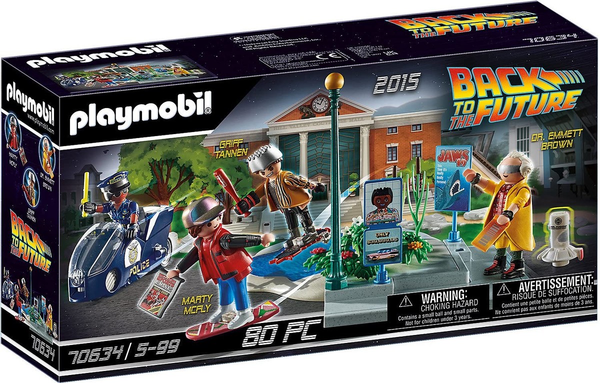 Playmobil Back to the Future 70634 Part II Hoverboard Chase, for