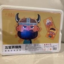 Magnetic Puzzles Face Dress up Travel Game, Double Sided Magnetic Puzzles Face