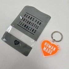 Human Made Orange Glow-in-the-Dark Keychain Official