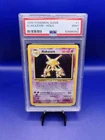 Alakazam 1/102 Base Set Holo Pokémon Card Pokemon WOTC TCG 1999 Graded PSA 9