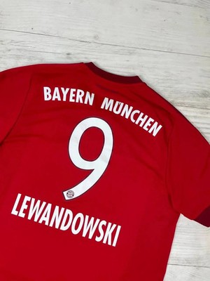 Bayern Munich 2015 2016 Lewandowski #9 Home Shirt Jersey Adidas