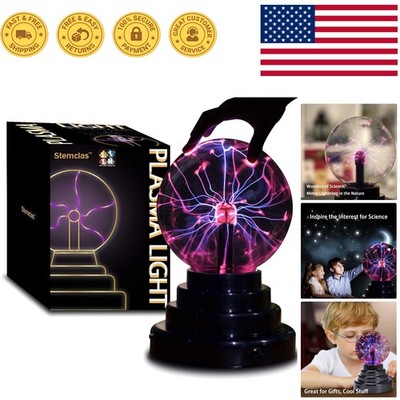 Enchanting 3-Inch Plasma Globe - Perfect Touch Sensitive Gift for All Ages