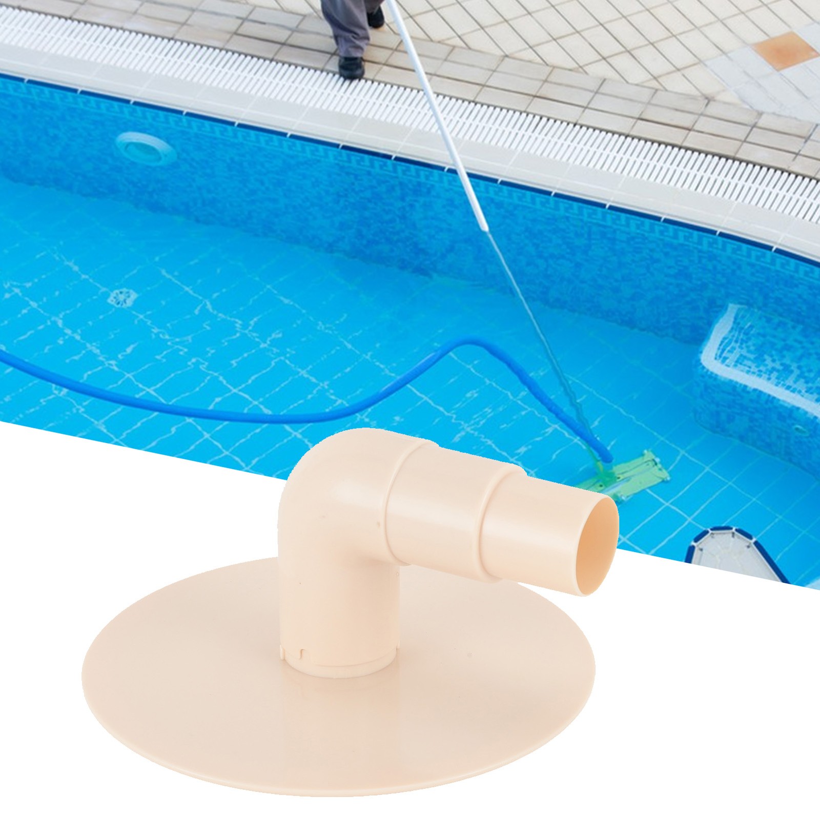 Skimmer Vacuum Plate Replacement Pool Skimmer Vacuum Adapter Plate With Hose Elb