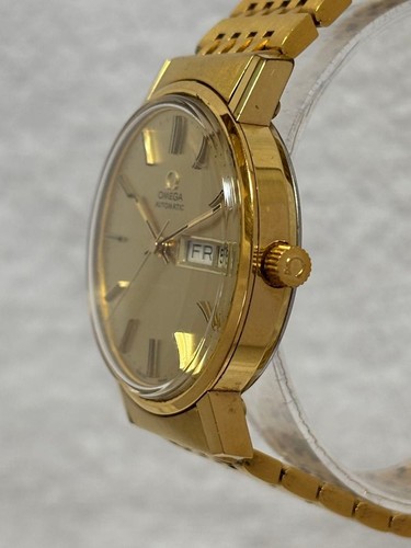 Omega Ref.166.0206 Cal.1022 Giorno Data Orologio Uomo Automatico Autentico - Foto 2 di 8