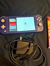 Nintendo Switch Lite Console Bundle w/ AC Adapter, Sonic Mania & Monster Jam