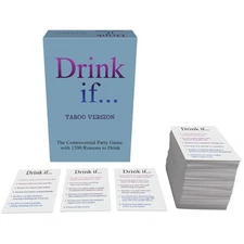 Kheper Games - Drink if... Taboo Version - Adult Party Drinking Game