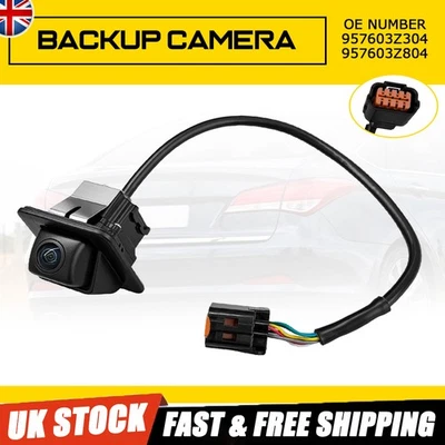 Rear View Backup Camera For Hyundai i40 2015-2020 957603Z804 957603Z304 IP69 Uk - Image 1 of 4