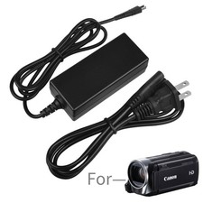 AC Adapter Charger for Canon LEGRIA HF R306 R406 R506 HF M52 Power Supply
