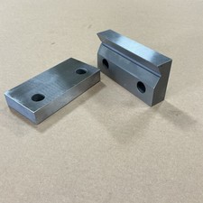Tall 6 Horizontal V Jaw For Kurt Vises 4140 Heat Treated Precision Ground USA
