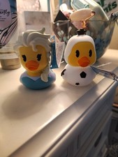 Disney Just Play Elsa And Olaf 3.5 Inch Rubber Ducks