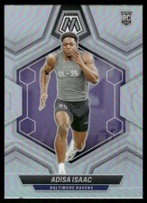2024 Panini Mosaic Silver Prizm Adisa Isaac RC Baltimore Ravens #374