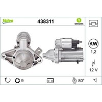 1X Starter Valeo 438311 Passend FüR CitroËN Peugeot Toyota