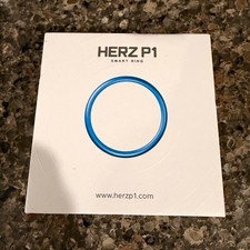 HERZ P1 Smart Ring Activity Tracker Heart Rate/Sleep Silver Stainless Size 7