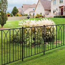 1pcs Wrought Iron Garden Deck Terrace Fence Spindle Railing Balustrade 280x770mm