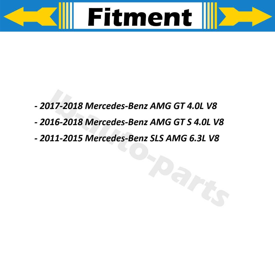 Dorman Brake Hose Front 2x For Mercedes-Benz SLS AMG 6.3L 2011-2015