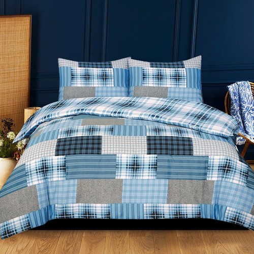 100% bogata bawełniana kołdra poszewka na kołdrę zestaw pościeli podwójny king i super king size - Zdjęcie 20 z 39