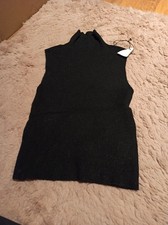 Crop Top in schwarzer