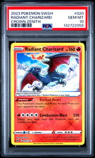 Pokemon Crown Zenith Radiant Charizard 20/159 Radiant Holo Foil Rare PSA 10 GEM on eBay