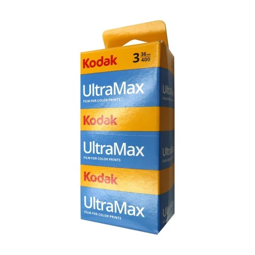 Kodak UltraMax 400 Color Negative Film (35mm, 36 Exposures) - 3 Pack - product listing photo