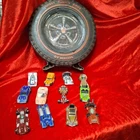 Vintage Lot of 12Hot Wheels Redline Sizzlers - 1969(some may be before)