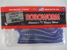 Roboworm Straight Tail 6 Inch Aaron's Pro Shad New Lure