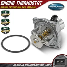 Engine Coolant Thermostat Housing Assy for BMW 540i 740i 1997 1998 740iL 105℃