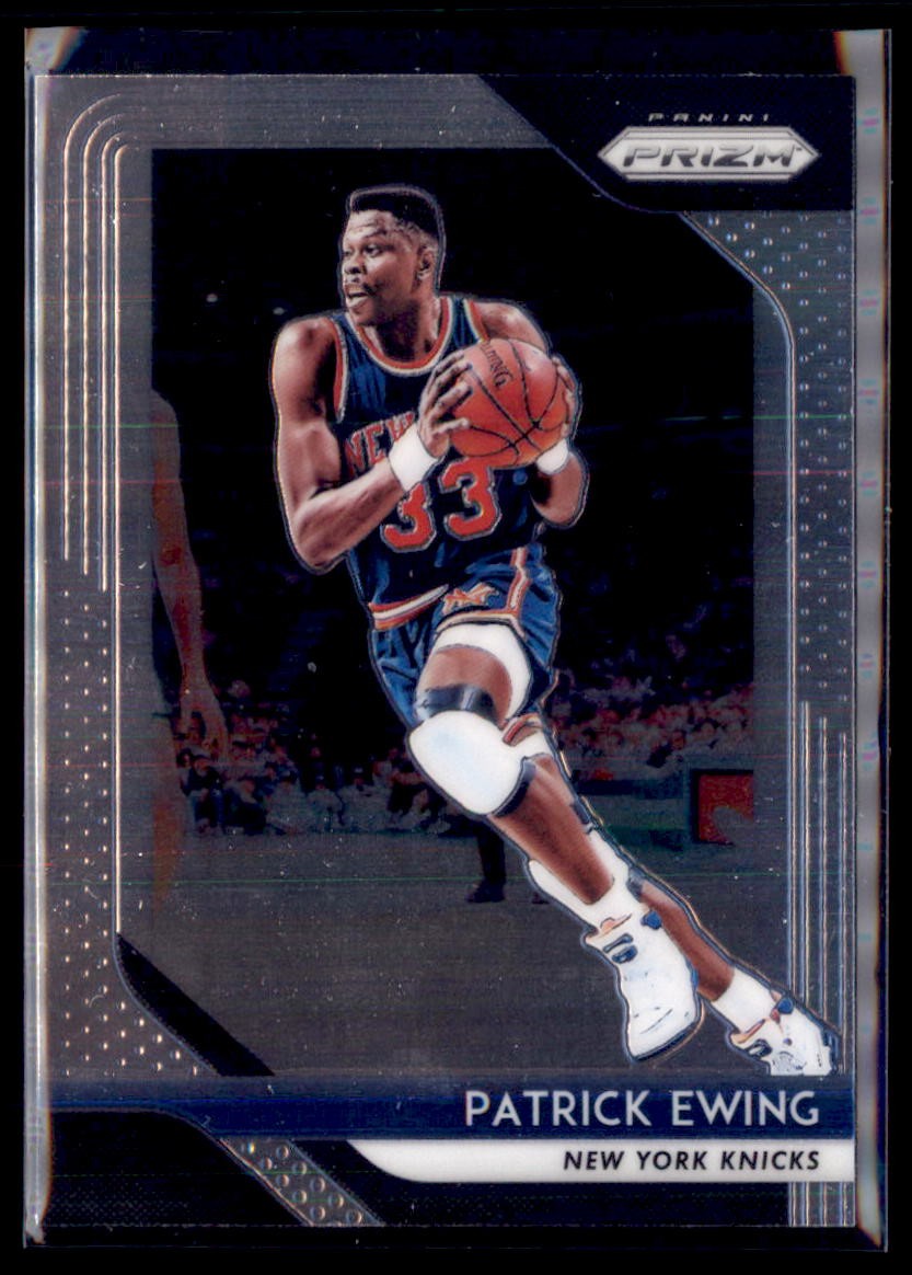 2018-19 Panini Prizm  Patrick Ewing New York Knicks #105  2 Card Lot