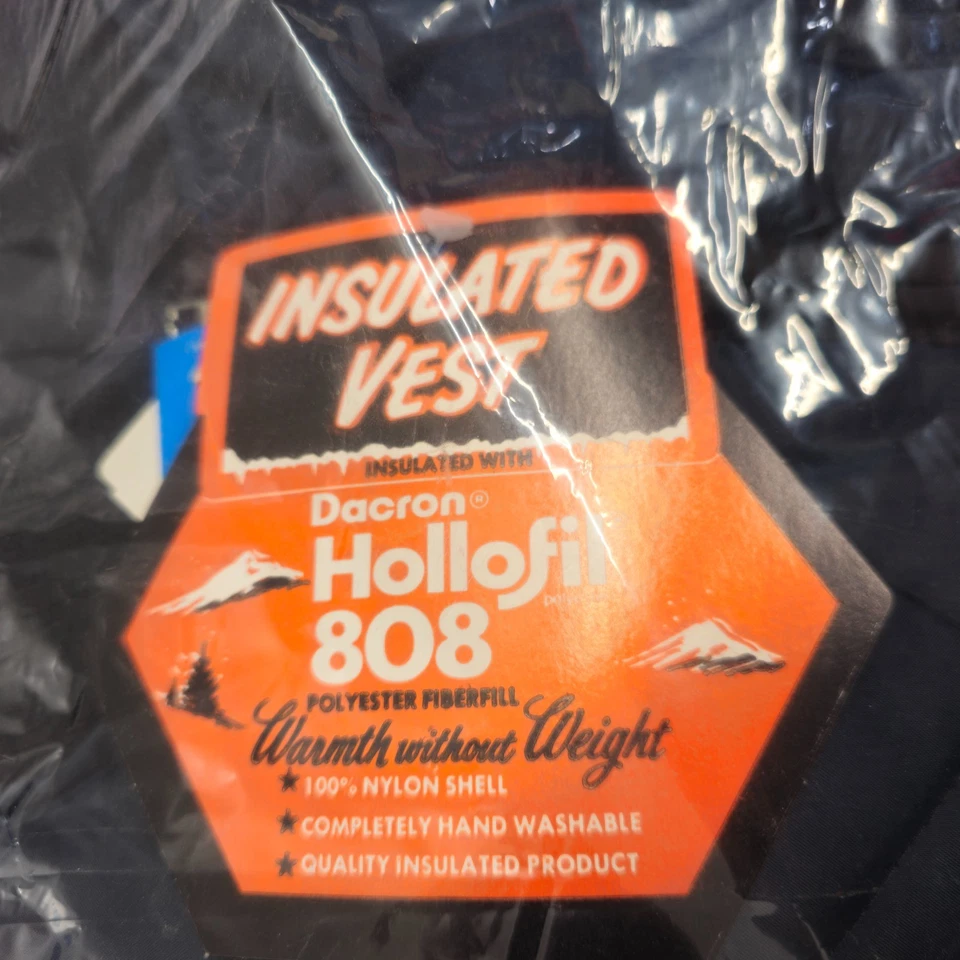 Men’s Eastern Wear-Guard Insulated Vest Navy XXX Large Hollofil 808 Workwear - Image 2 of 4