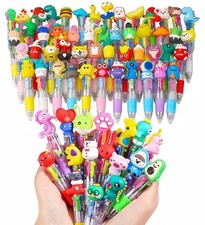 50PCS Mini Multicolor Pen in One, 4-in-1 Fun Pens, Bulk Pens School Supplies ...