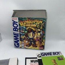 Bomberman GB (Nintendo Game Boy, 1998) Authentic VGC Complete CIB Manual TESTED