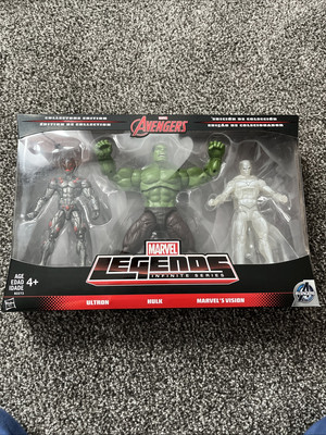 Marvel Legends Series 3Pack Hulk, Ultron, Marvel's Vision 2015 NEW