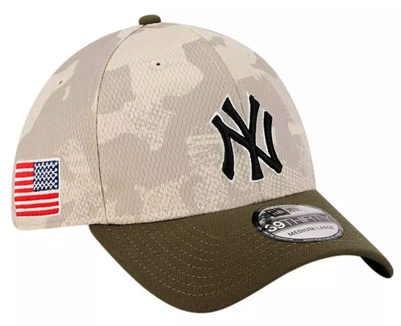 Authentic New Era New York Yankees Camo Armed Forces Day 39THIRTY