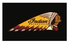 Indian Fahne Flagge Banner Motorrad Motorcycle 90 x 150 cm Typ 1 | NEU