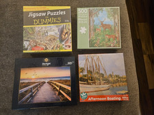 Mixed lot of 4 Jigsaw Puzzles 500-1000 Piece -3 are NEW