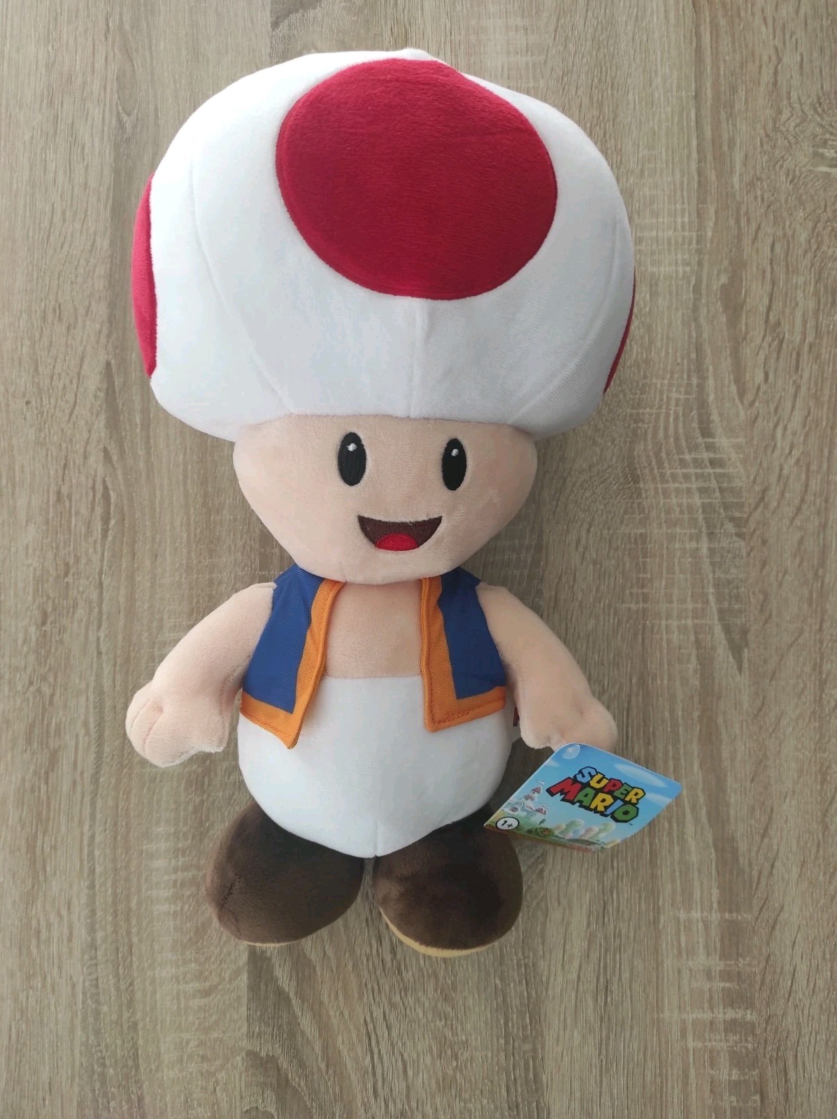 Peluche Toad Super Mario Nintendo Simba de 20 cm