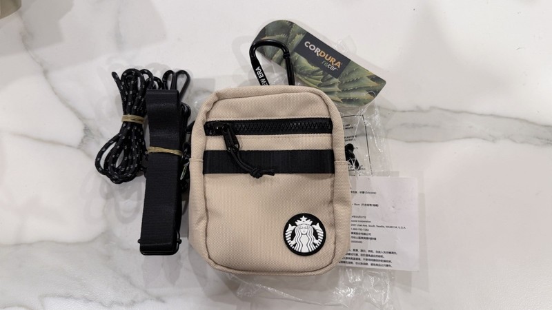 Starbucks x New Era Cordura Sling Bag Taiwan Exclusive