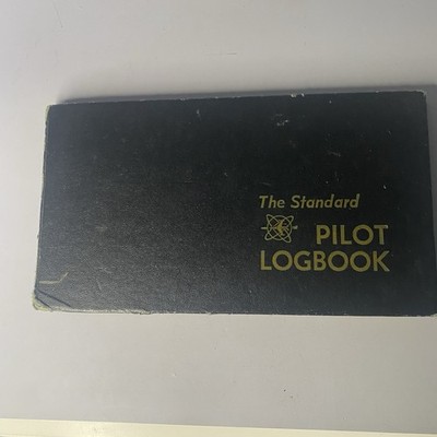 Vintage Avsco- Standard Pilot Logbook 1967-Partially Filled Out W/Visual Codes