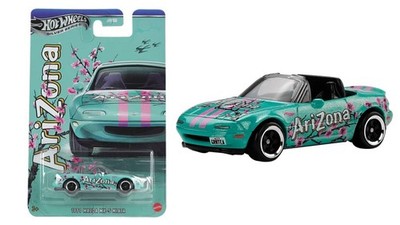 Hot Wheels Silver Series Arizona Mazda MX-5 Miata 1:64 Diecast Car