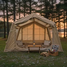 8 m ² Inflatable Tents Blow Up Tent 4 Season Tent Waterproof Air Glamping Tents