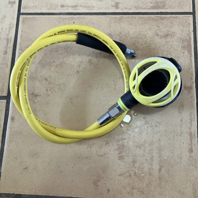 Mares Prestige Second Stage Regulator&Hose-Needs Servicing & Parts Or For Parts